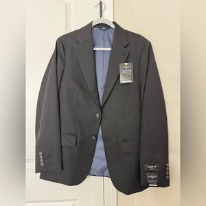 Haggar H26 Men's Flex Series Slim Fit Blazer - Black